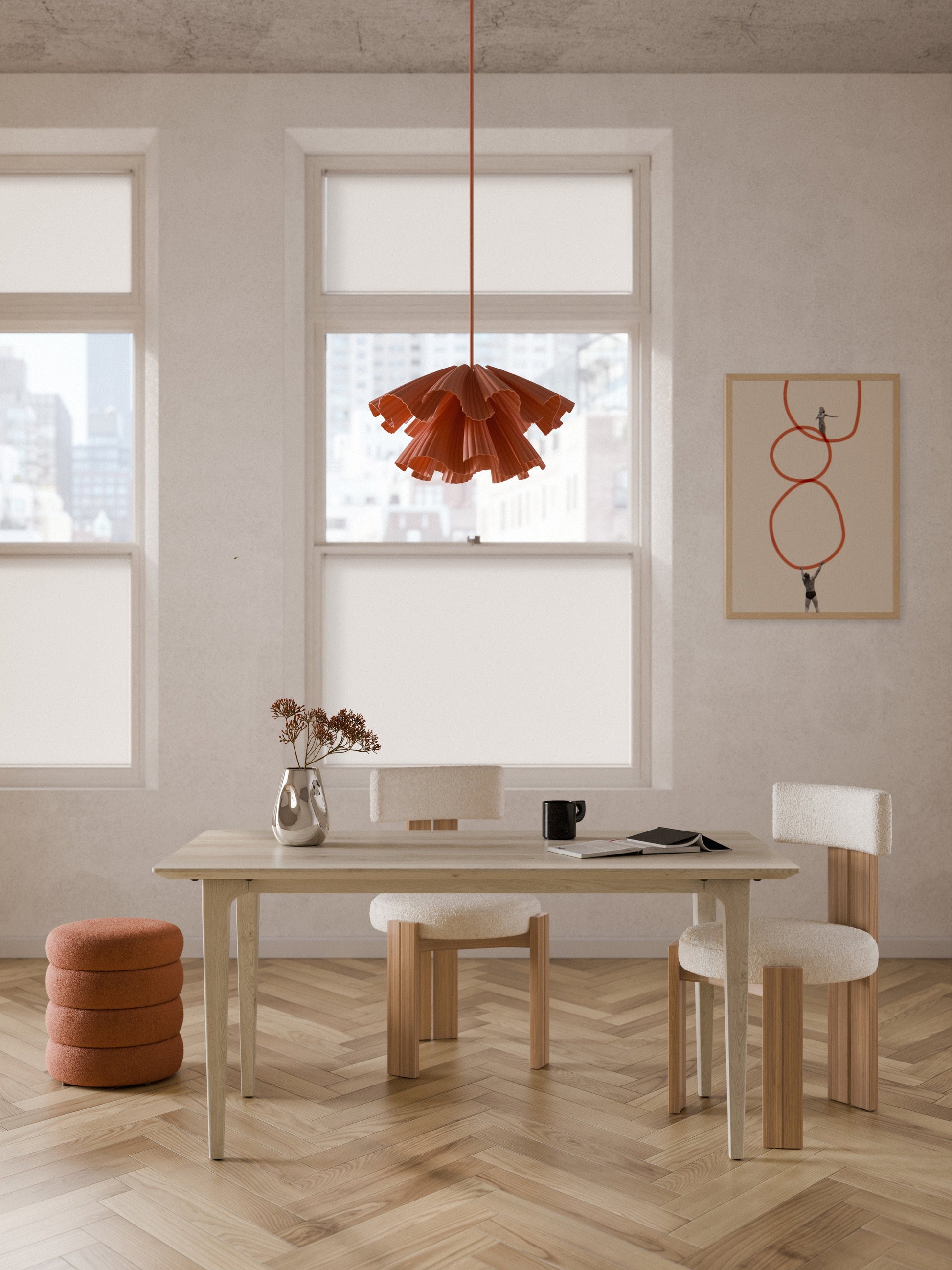 Archemio Oak Dining Table, in Various Sizes