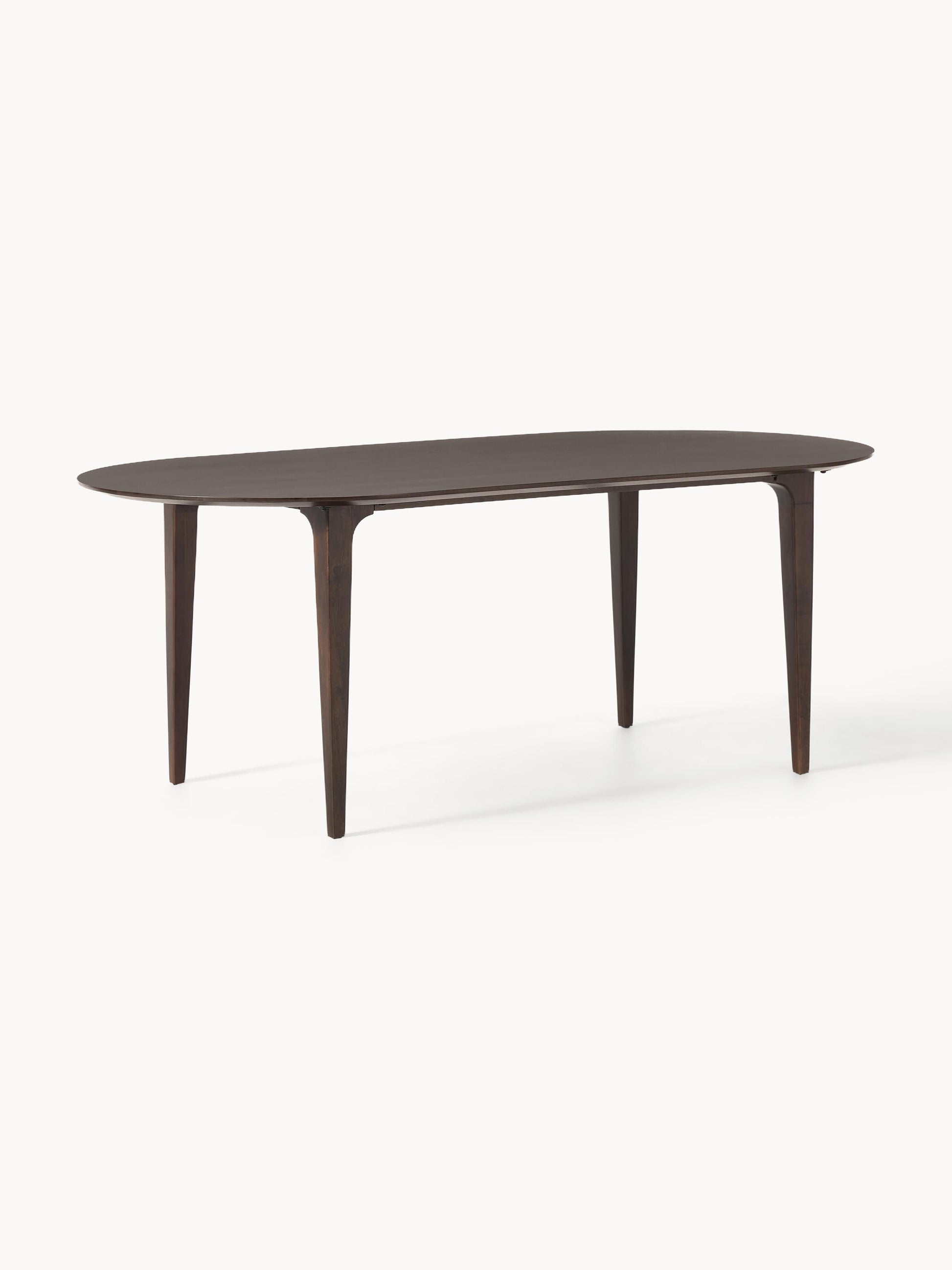 Archemio Oval Mango Wood Dining Table, 200 x 100 cm