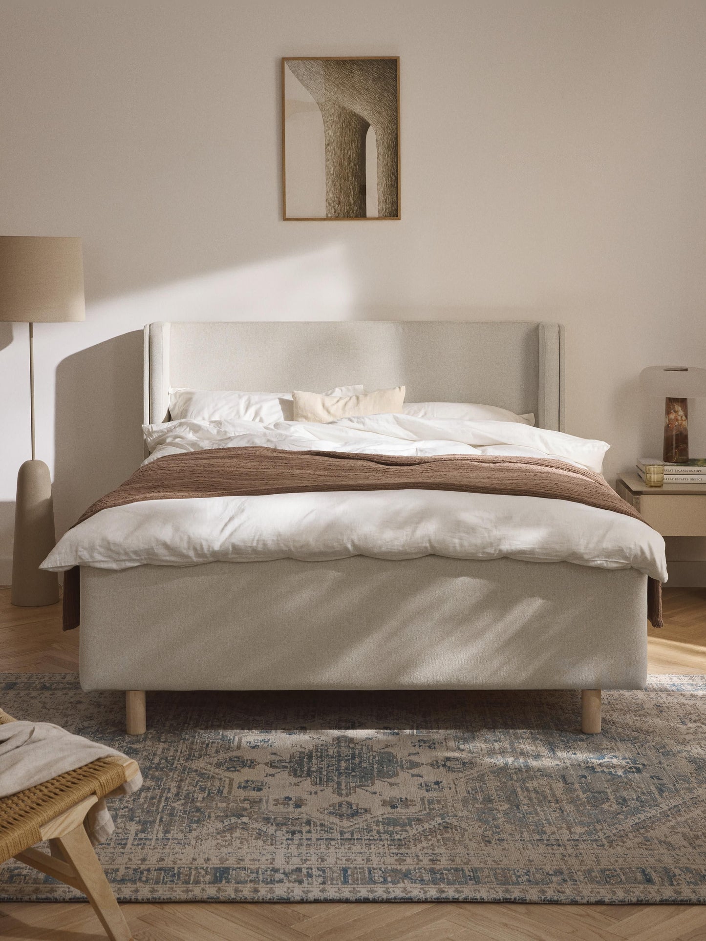 Archilona Upholstered Bed with Drawers