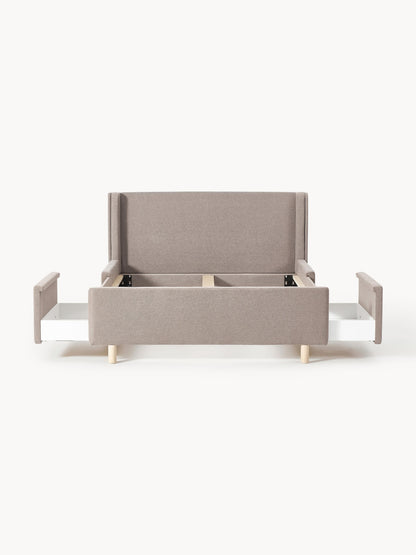 Archilona Upholstered Bed with Drawers