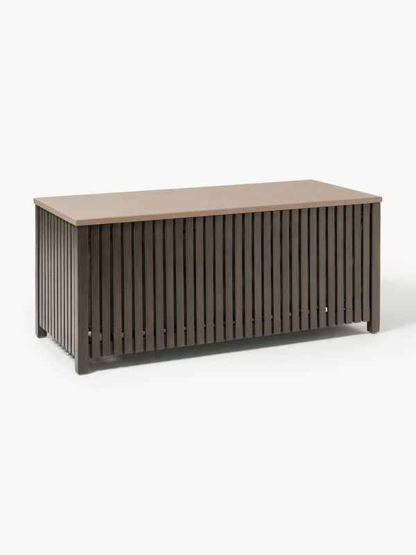 Arkilano Garden Storage Box in Acacia Wood with Insert, W 129 cm