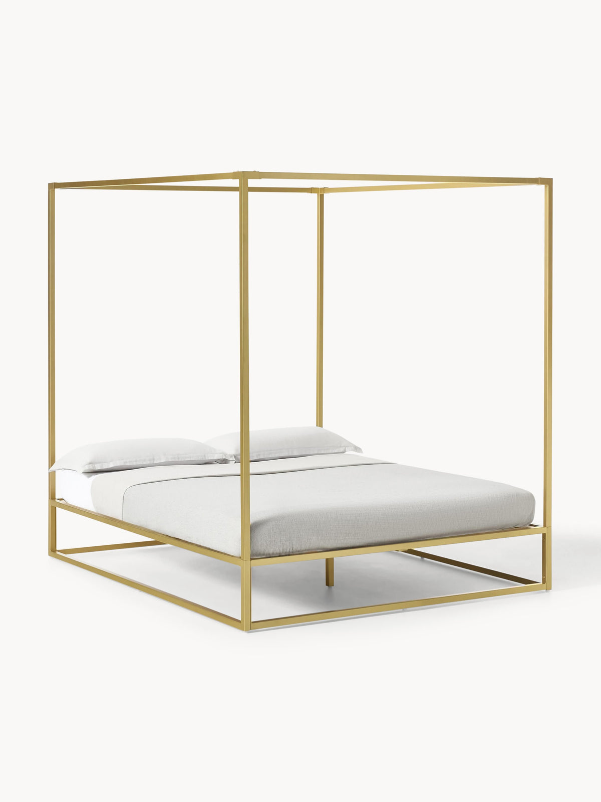 Belquira Metal Four-Poster Bed