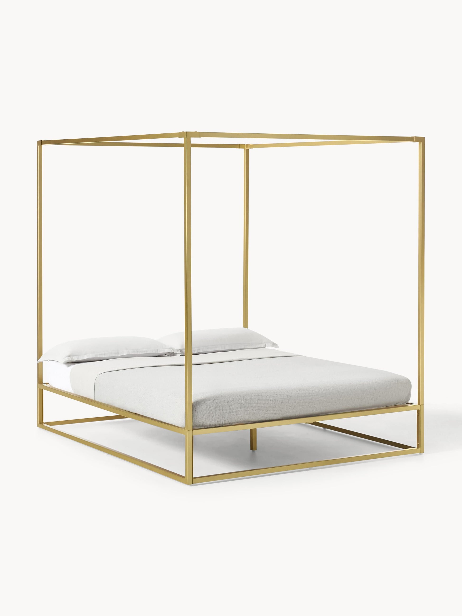 Belquira Metal Four-Poster Bed