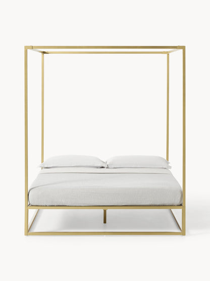 Belquira Metal Four-Poster Bed