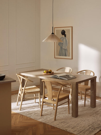 Carlomeo Dining Table in Marble Look, 180 x 90 cm