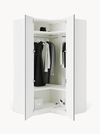 Charlanova Modular Corner Wardrobe, 115 cm Wide