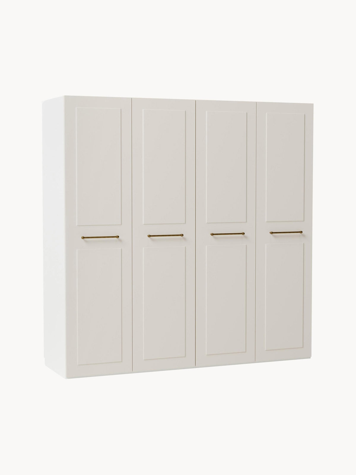 Charlanova Modular Hinged-Door Wardrobe, 200 cm Wide, in Various Sizes
