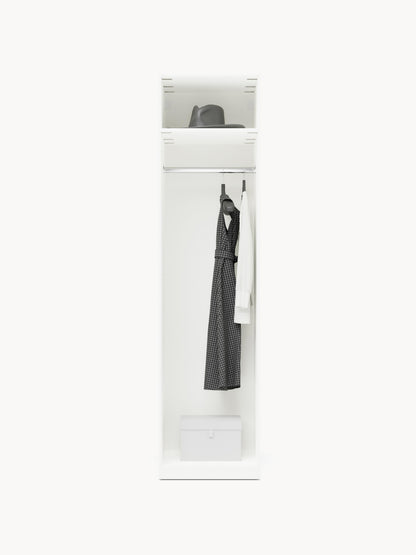 Charlanova Modular Hinged-Door Wardrobe, 50 cm Wide, in Various Sizes