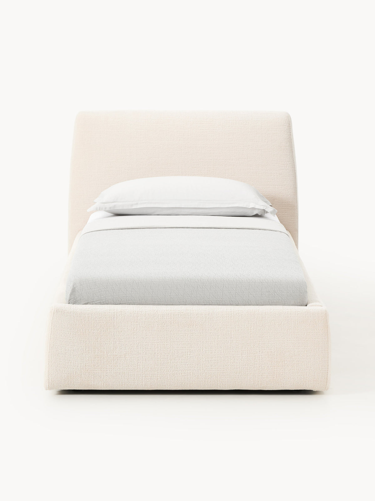Cloveran Single Bed, Upholstered