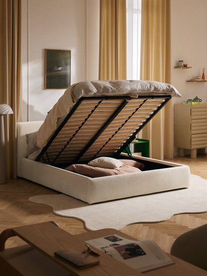 Cloveran Upholstered Bed with Storage