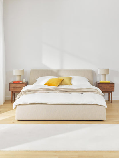 Cloveran Upholstered Bed with Storage