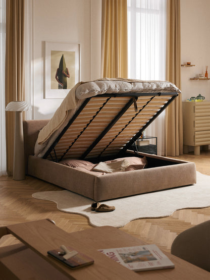 Cloveran Upholstered Bed with Storage