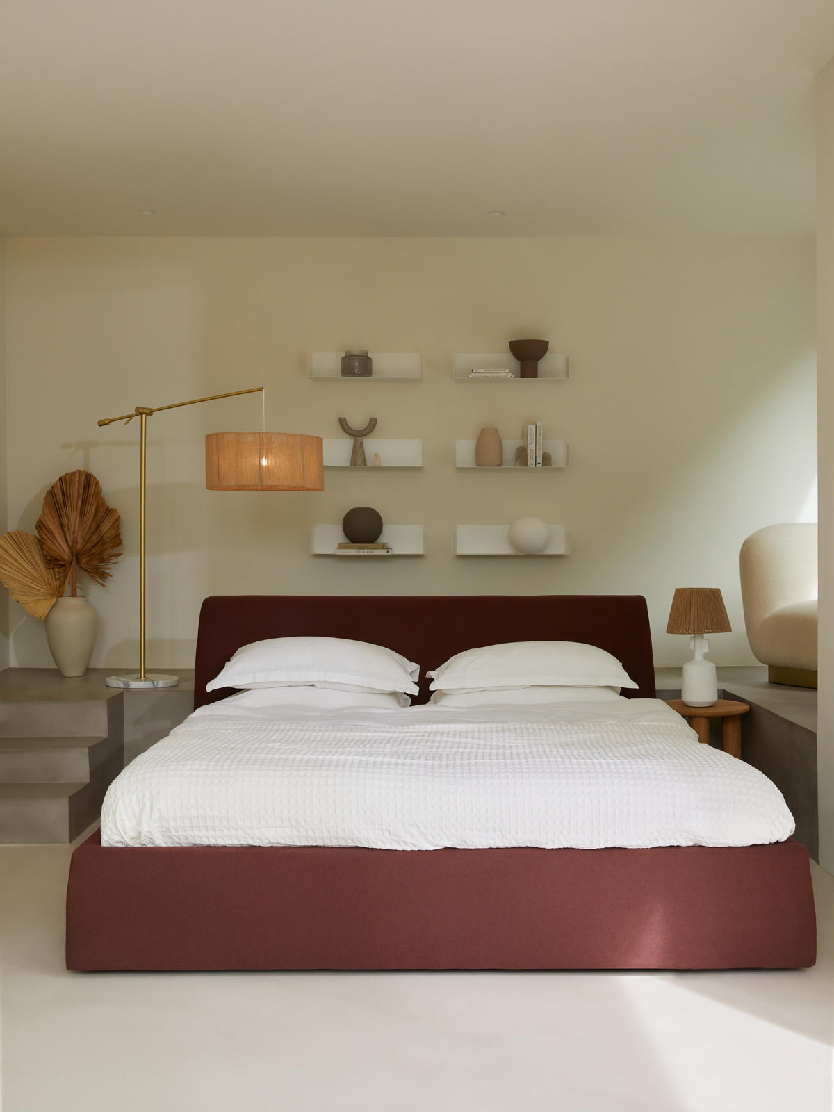 Cloveran Upholstered Bed with Storage