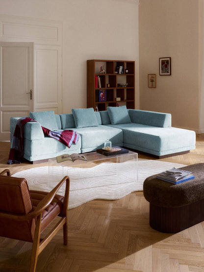 Colrenta Corner Module with Ottoman