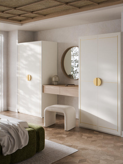 Denrosta Modular Hinged-Door Wardrobe, 100 cm Wide, in Various Sizes