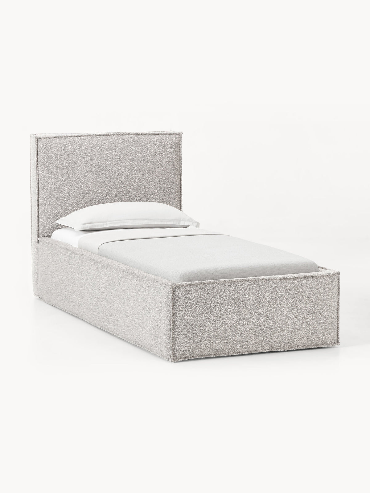 Dreponte Single Bed in Bouclé