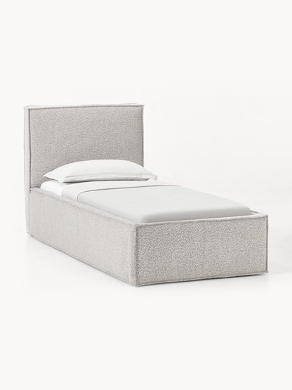 Dreponte Single Bed in Bouclé