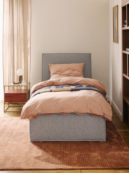 Dreponte Single Bed in Bouclé