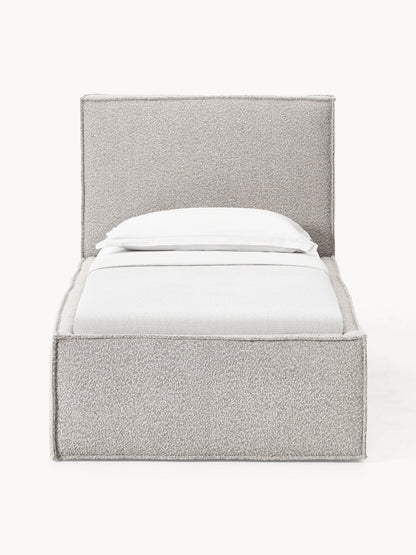 Dreponte Single Bed in Bouclé