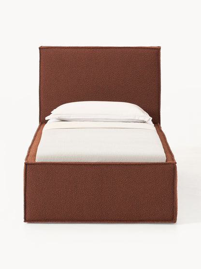 Dreponte Single Bed in Bouclé