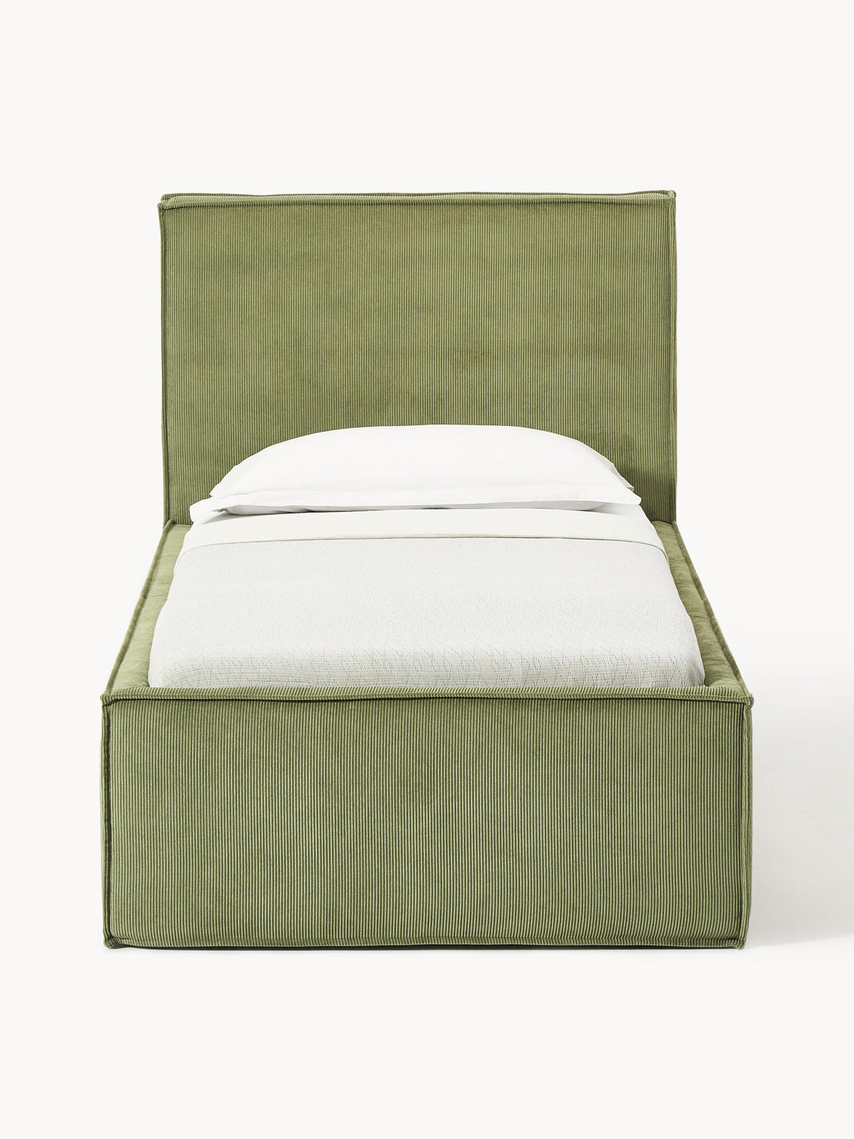 Dreponte Single Bed in Corduroy