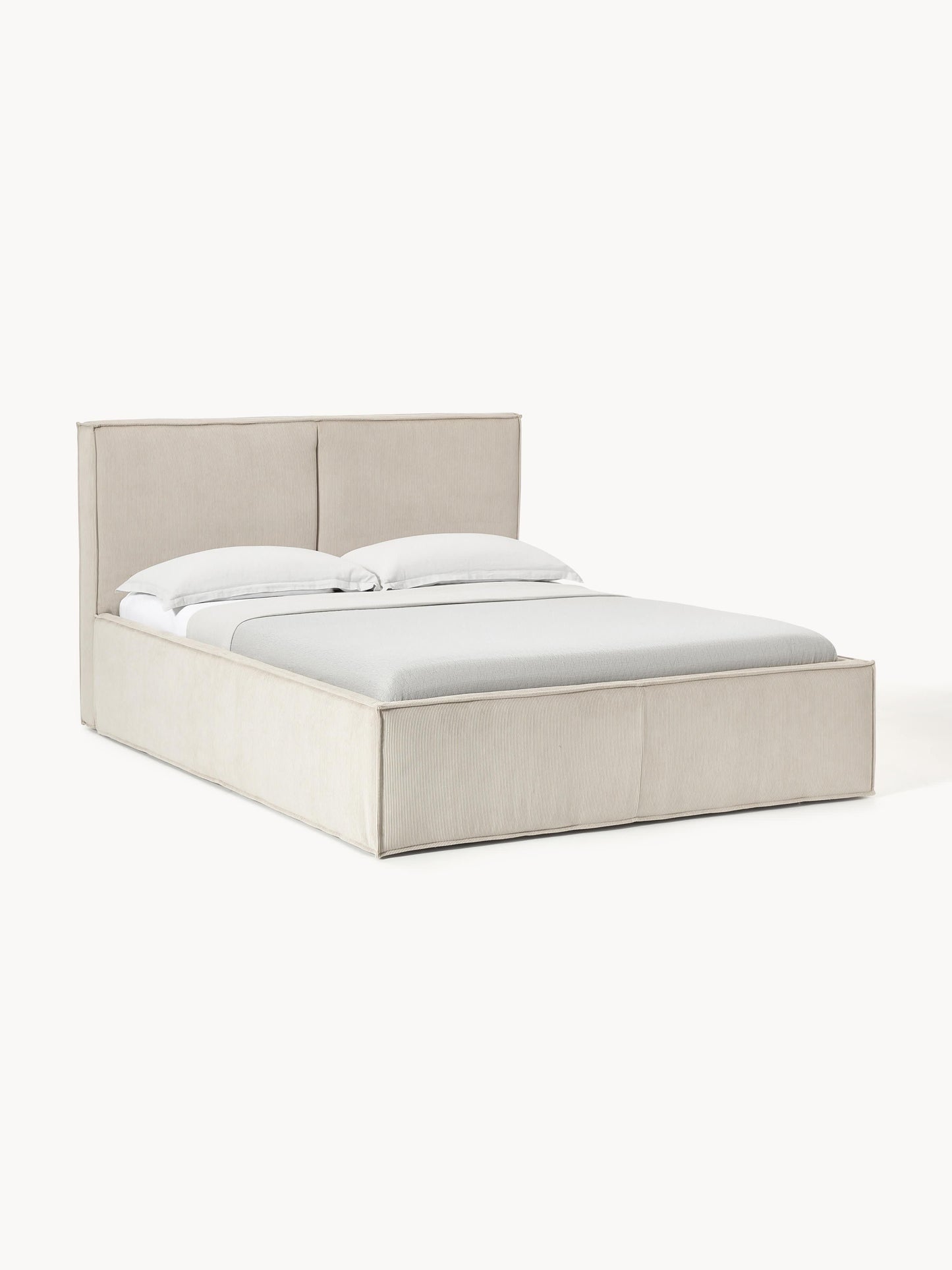 Dreponte Upholstered Bed in Corduroy