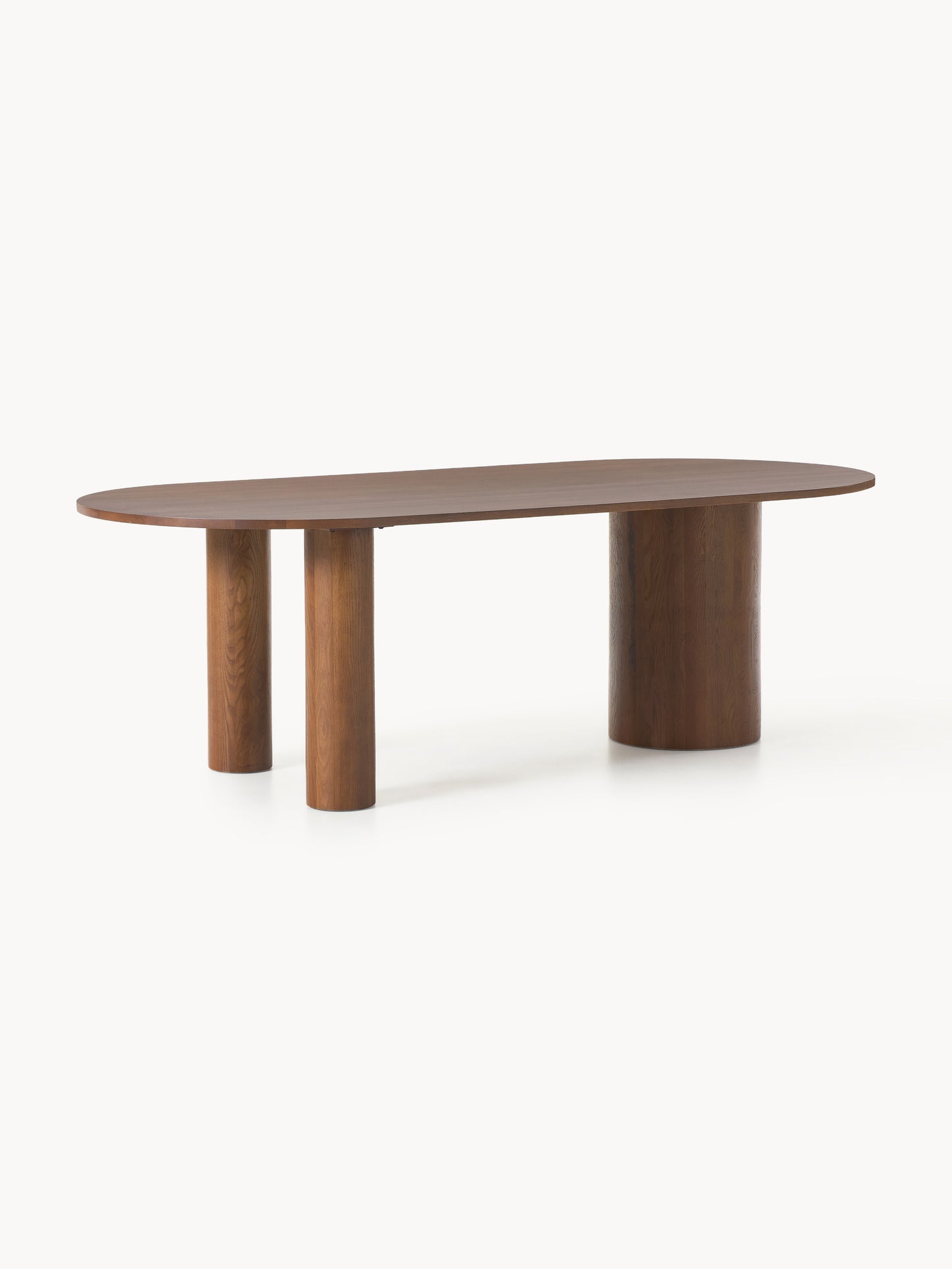 Dunbriso Oval Oak Dining Table, in Various Sizes