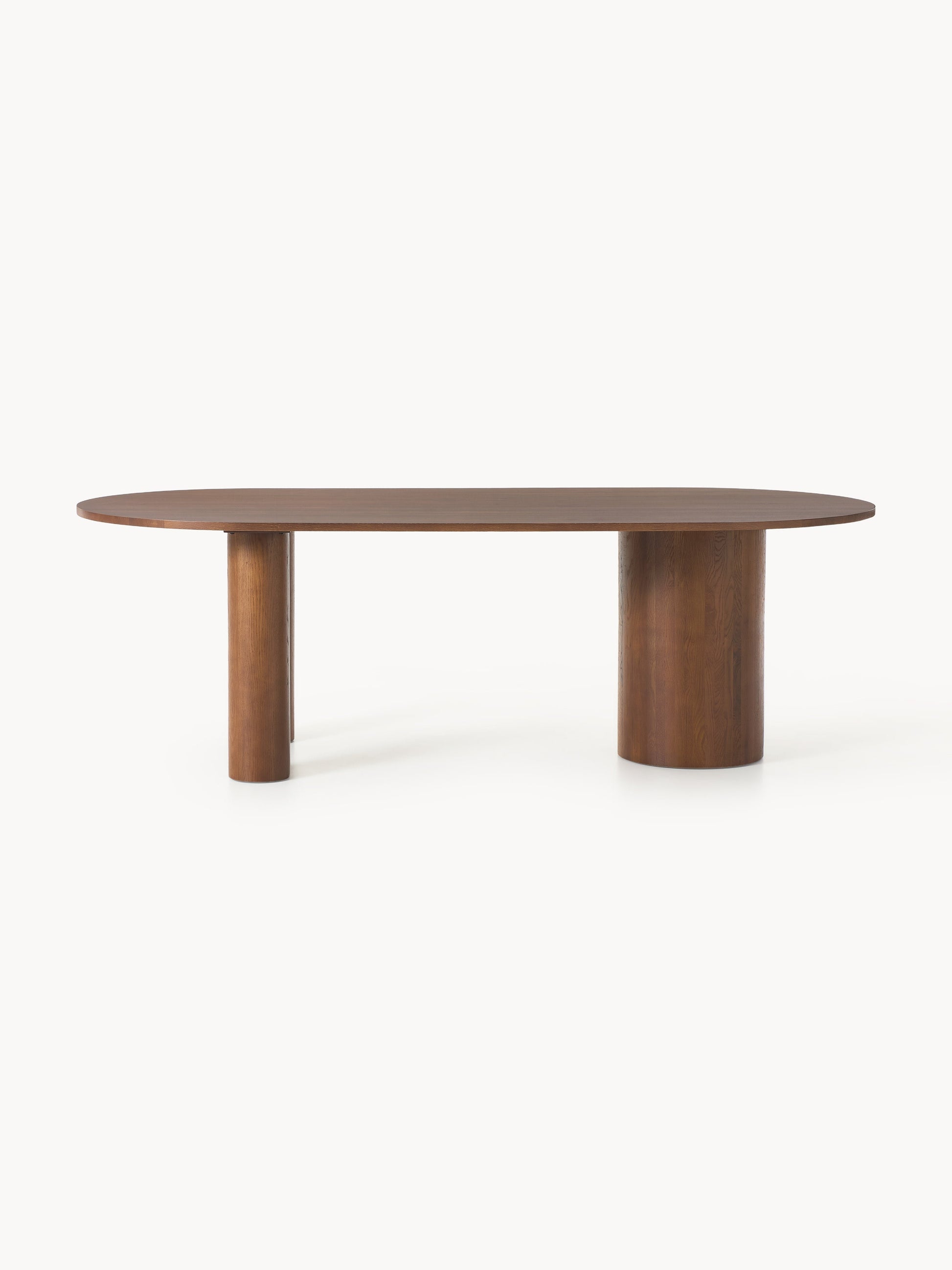 Dunbriso Oval Oak Dining Table, in Various Sizes