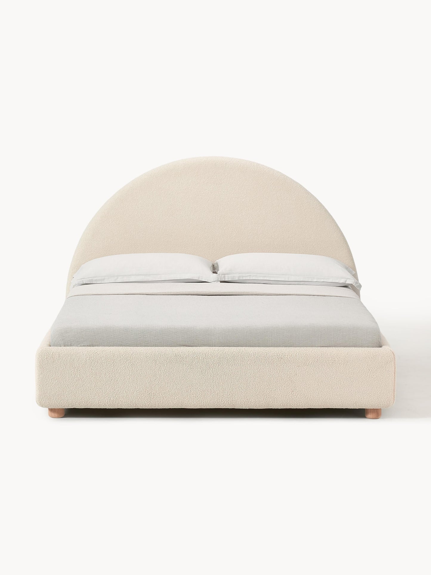 Ebbaroli Upholstered Bed in Teddy