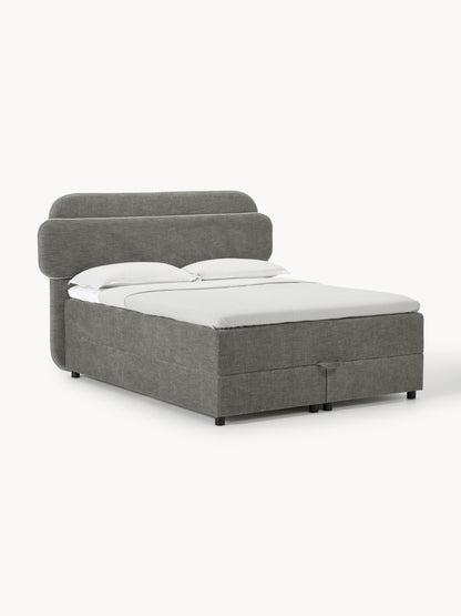 Enrivetta Box Spring Bed with Storage