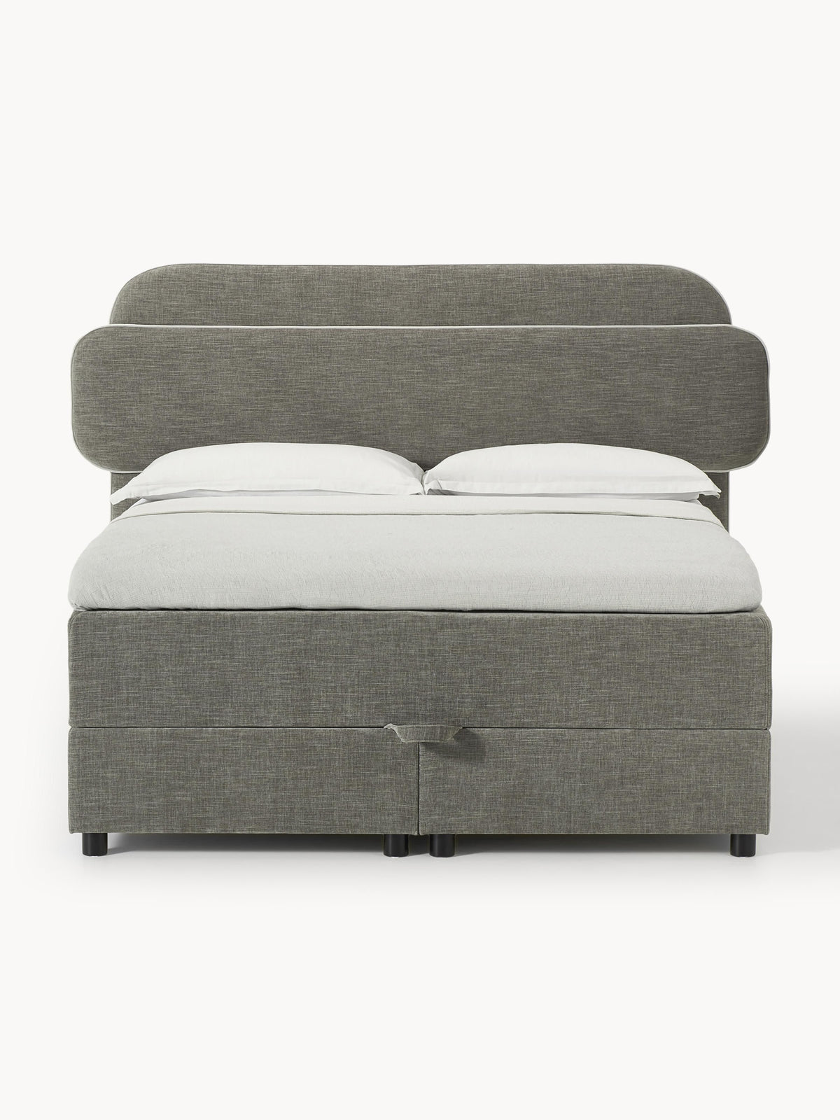Enrivetta Box Spring Bed with Storage