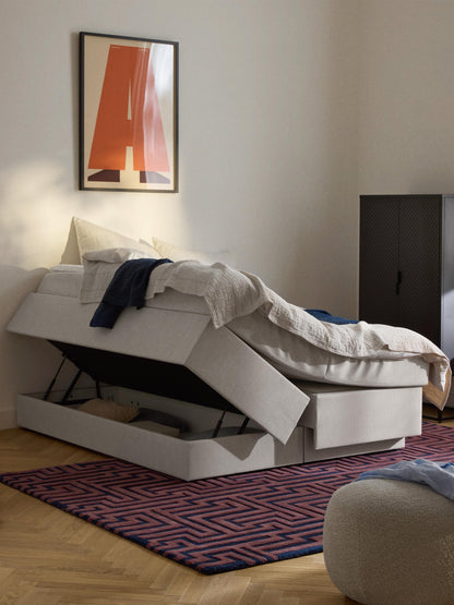 Enyveda Box Spring Storage Bed