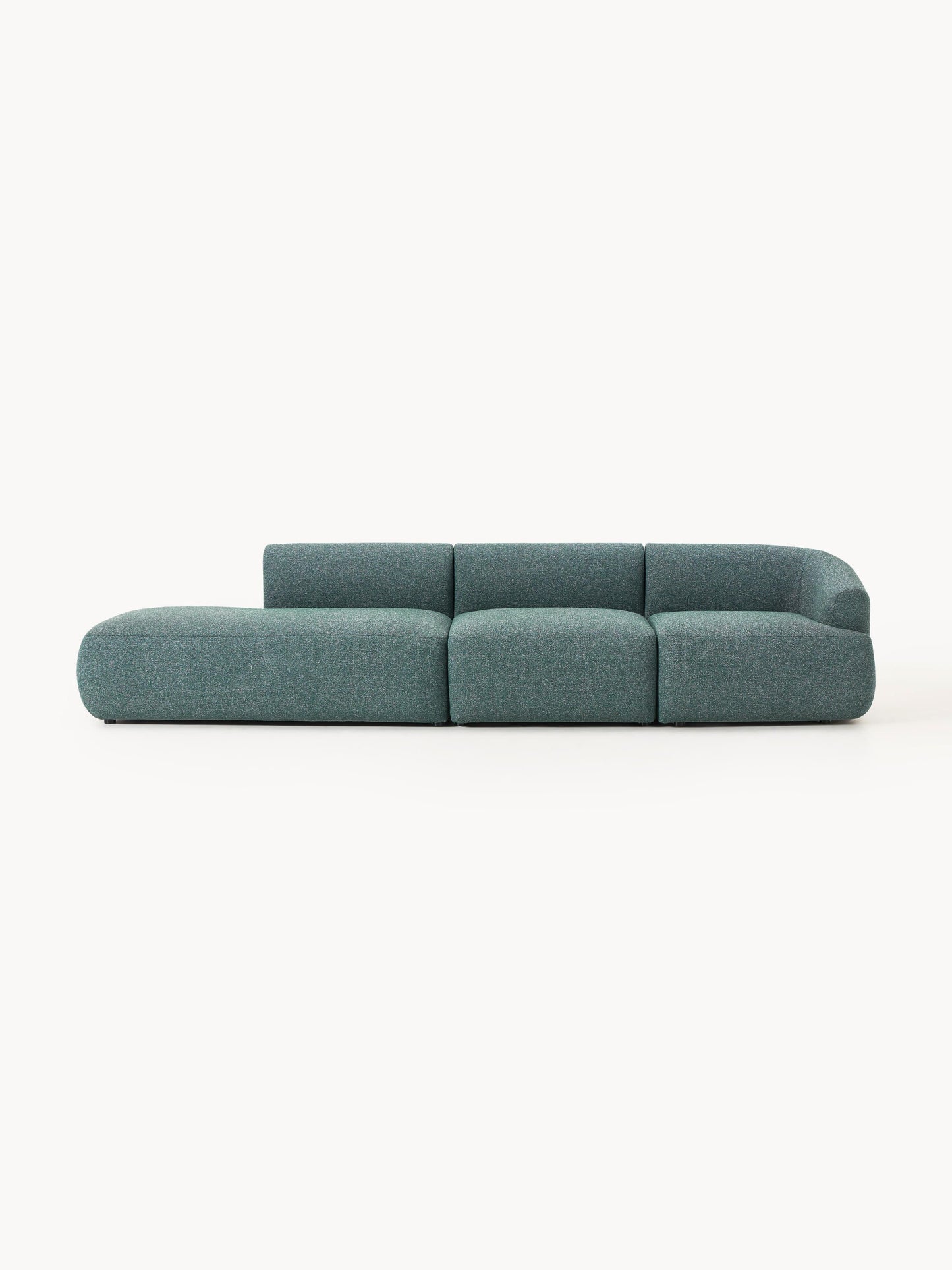 Fiorvana Bouclé Modular Chaise (2-Seater)