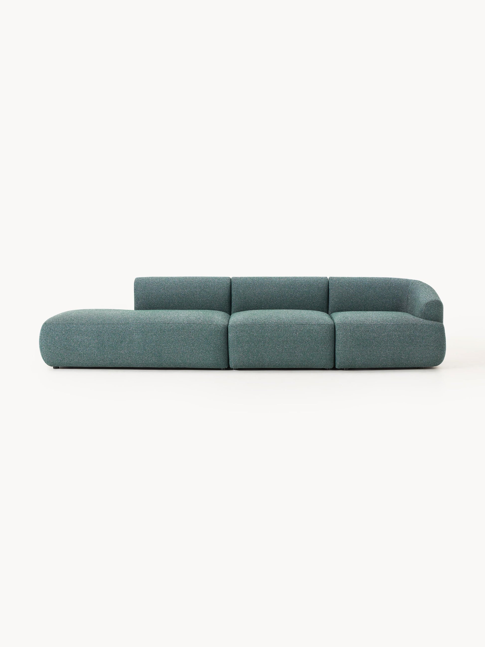 Fiorvana Bouclé Modular Chaise (2-Seater)
