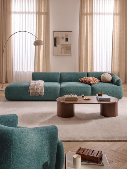 Fiorvana Bouclé Modular Chaise (2-Seater)