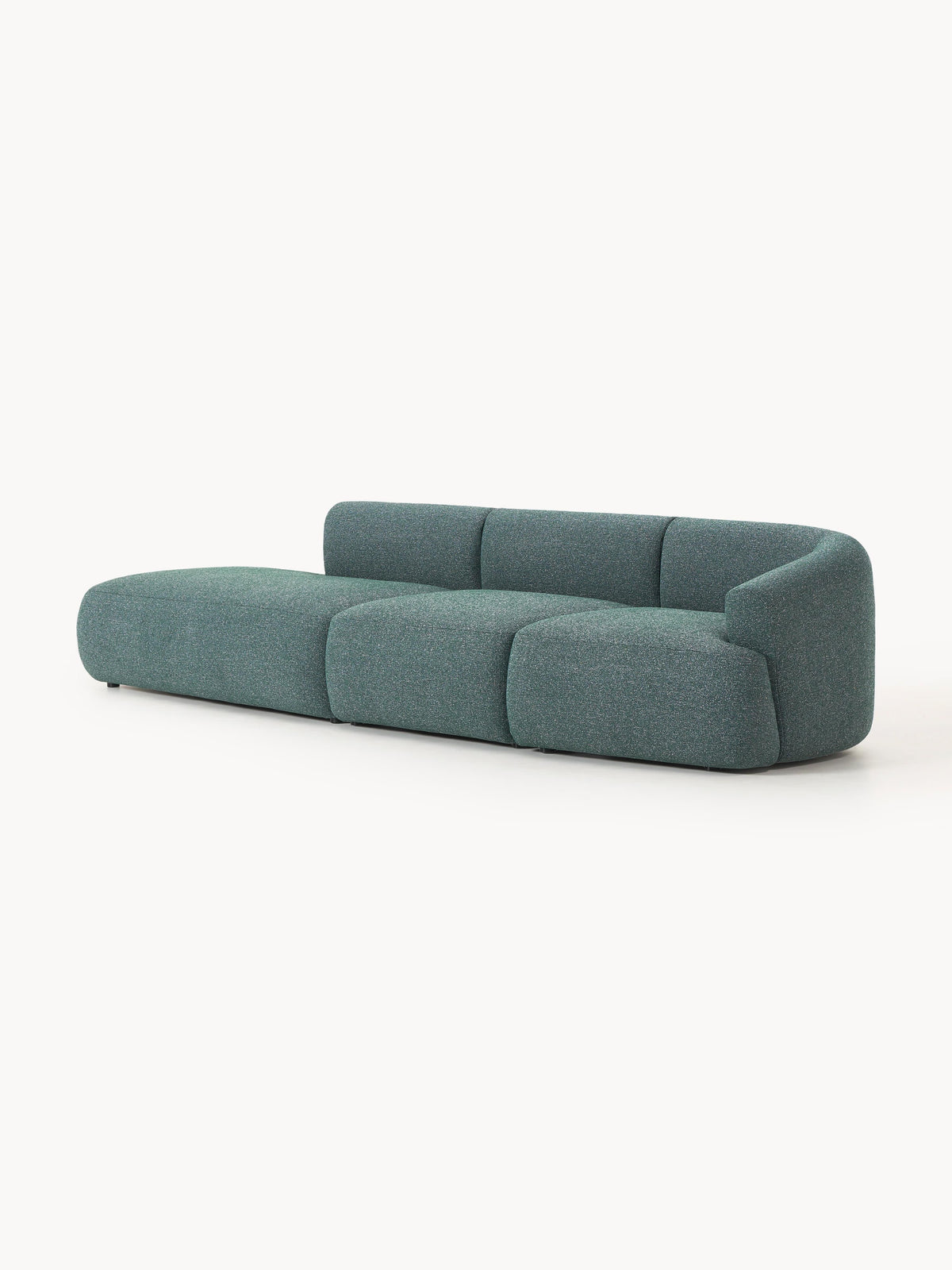 Fiorvana Bouclé Modular Chaise (2-Seater)