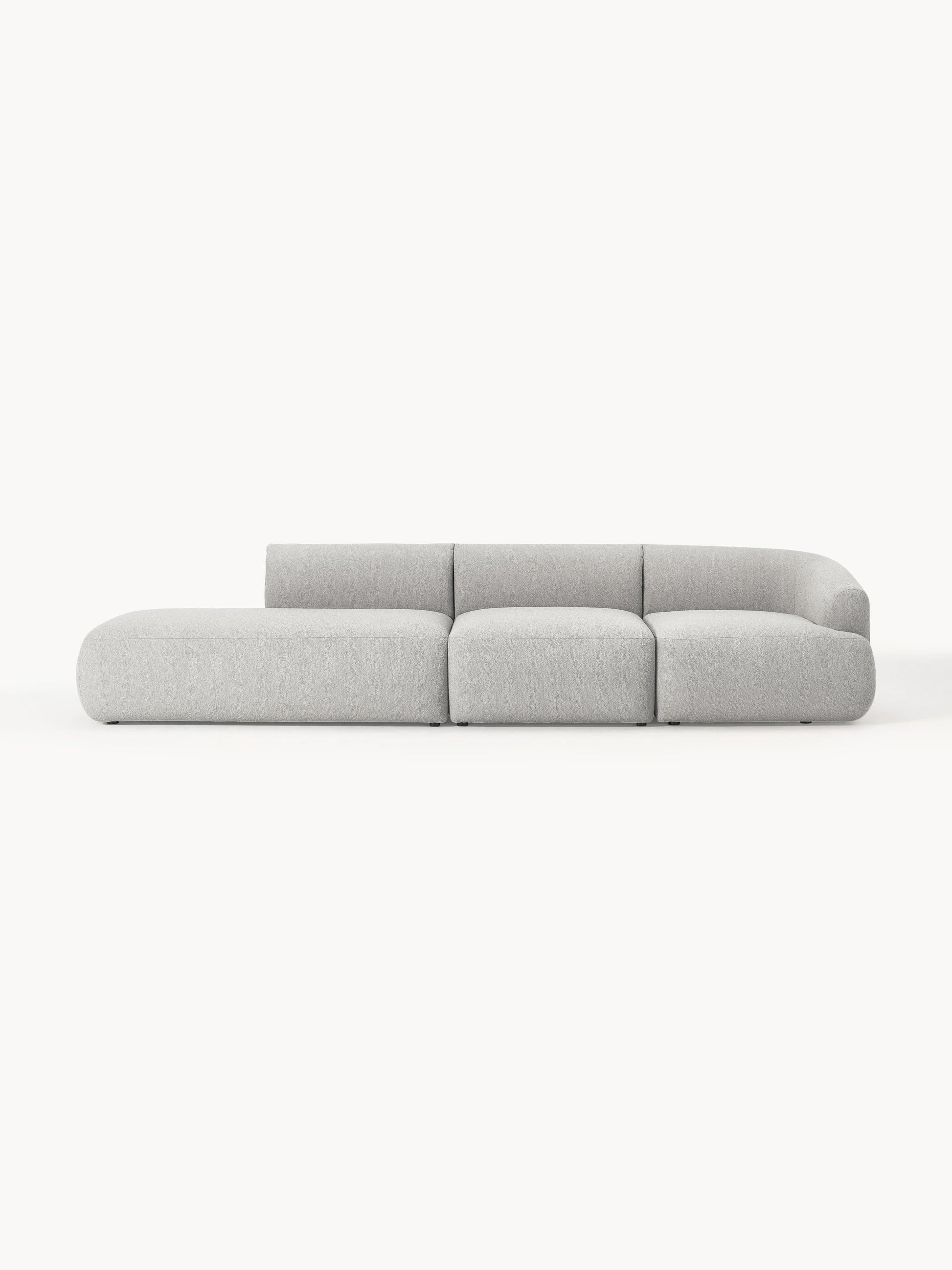 Fiorvana Bouclé Modular Chaise (2-Seater)