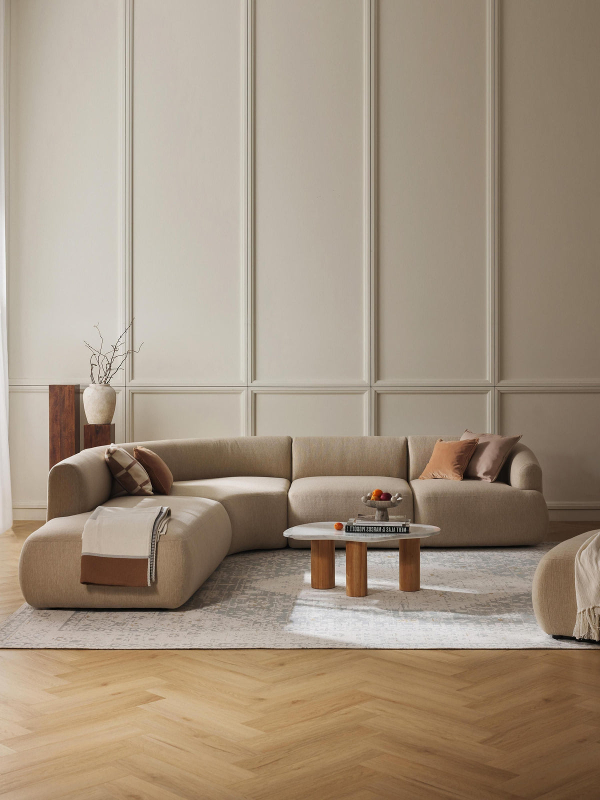 Fiorvana Modular Corner Sofa (4-Seater)