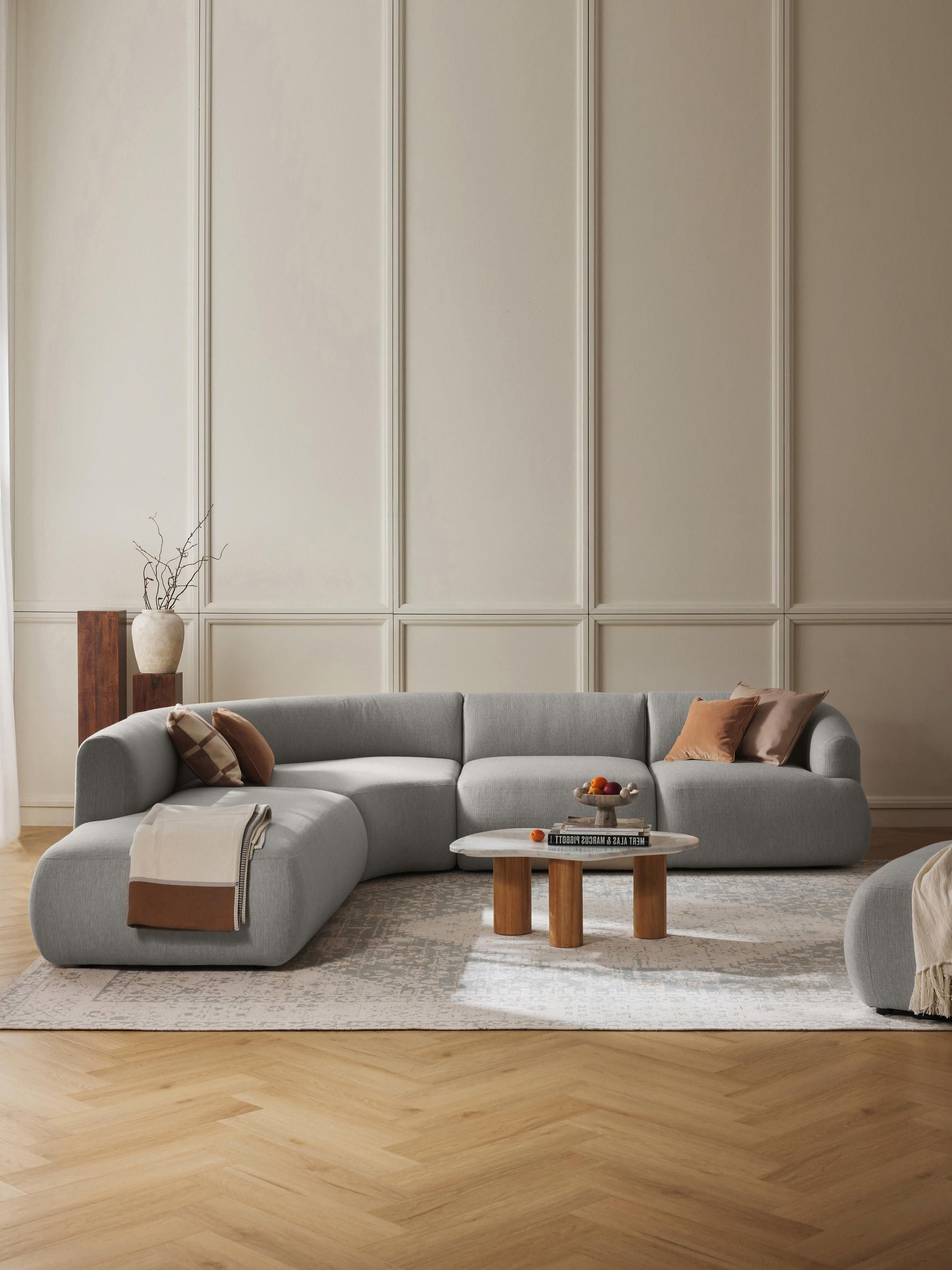 Fiorvana Modular Corner Sofa (4-Seater)