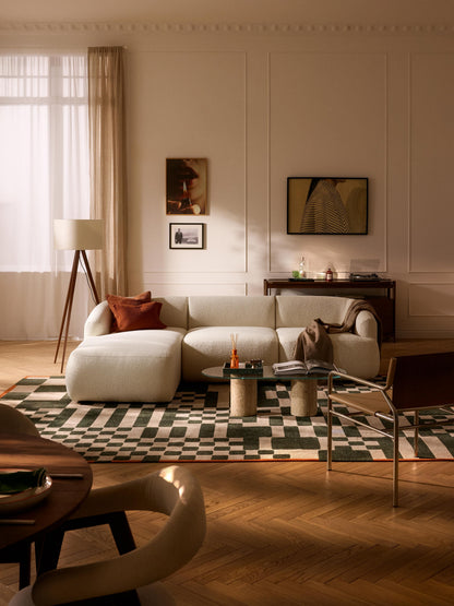 Fiorvana Modular Corner Sofa in Bouclé (3-Seater)