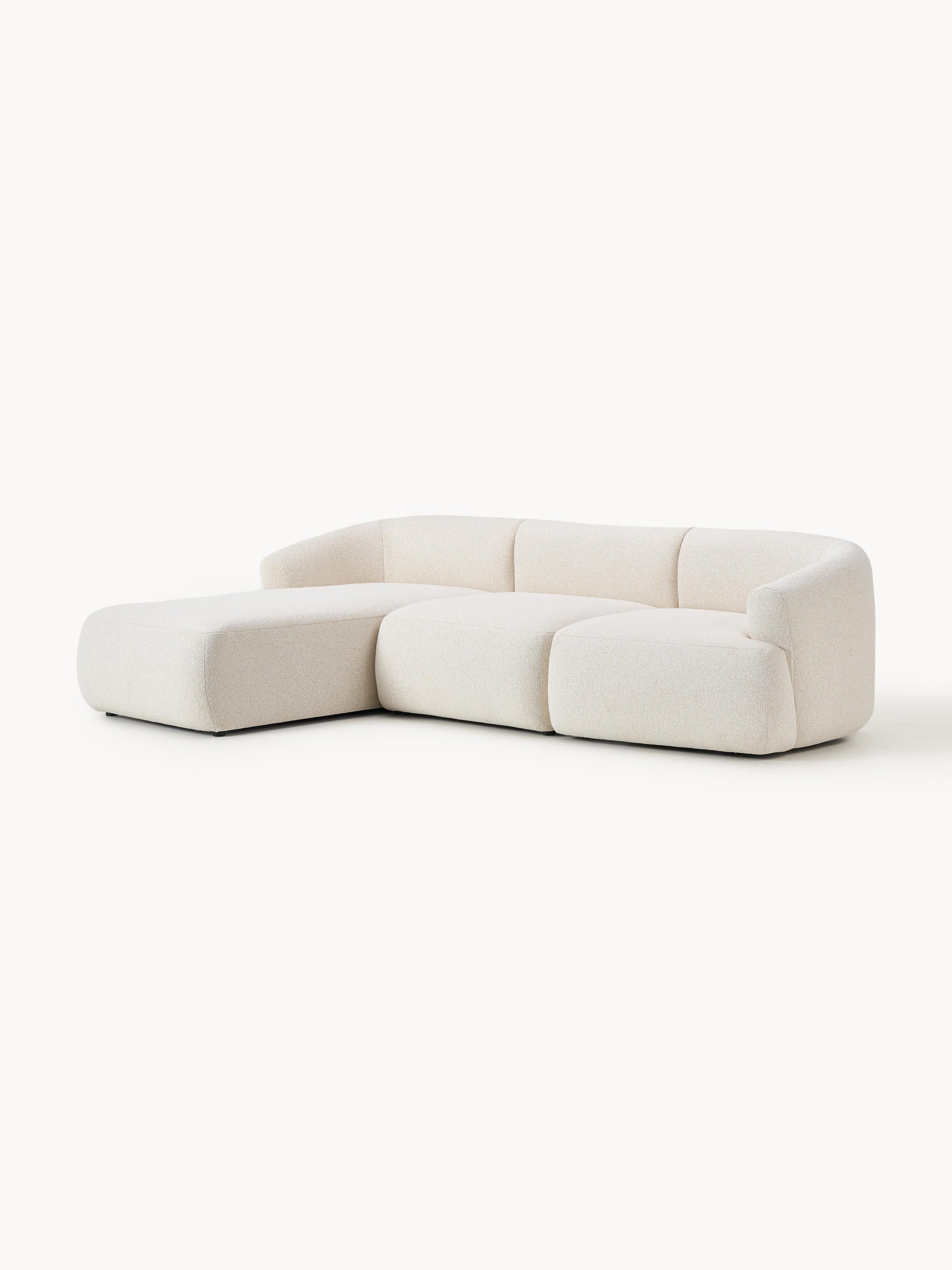 Fiorvana Modular Corner Sofa in Bouclé (3-Seater)