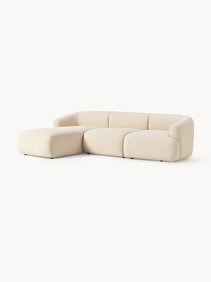 Fiorvana Modular Corner Sofa in Bouclé (3-Seater)