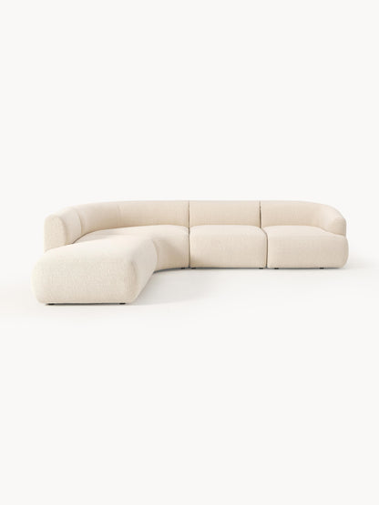 Fiorvana Modular Corner Sofa in Bouclé (4-Seater)