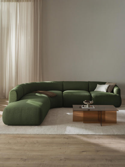 Fiorvana Modular Corner Sofa in Bouclé (4-Seater)