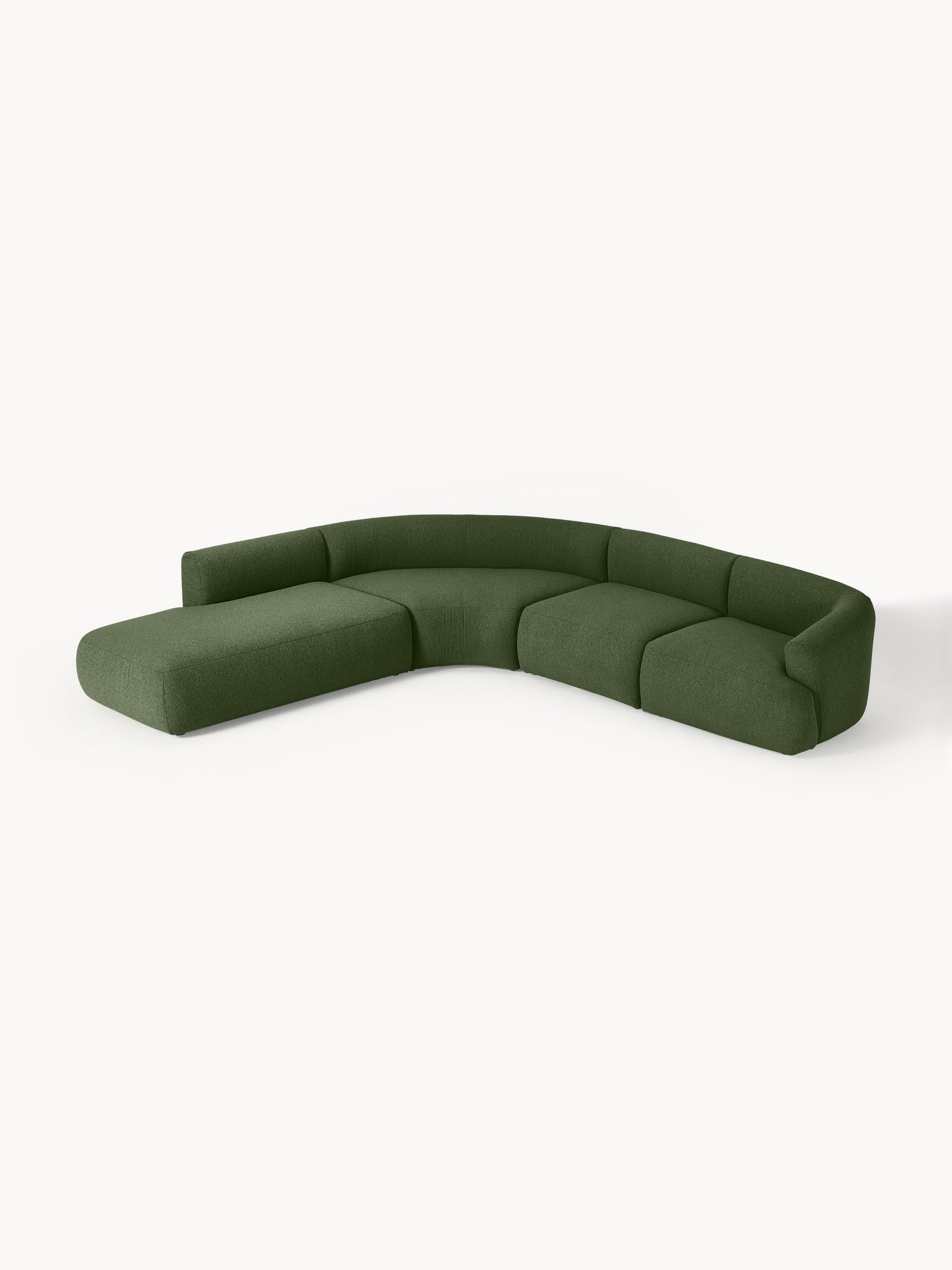 Fiorvana Modular Corner Sofa in Bouclé (4-Seater)