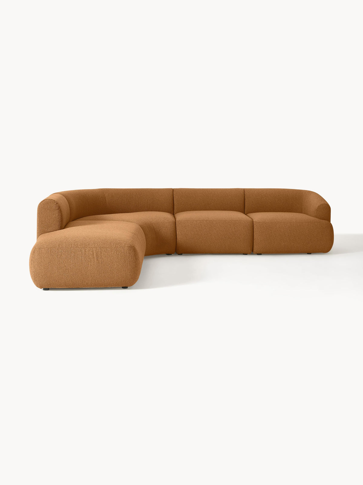 Fiorvana Modular Corner Sofa in Bouclé (4-Seater)