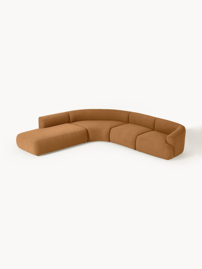Fiorvana Modular Corner Sofa in Bouclé (4-Seater)