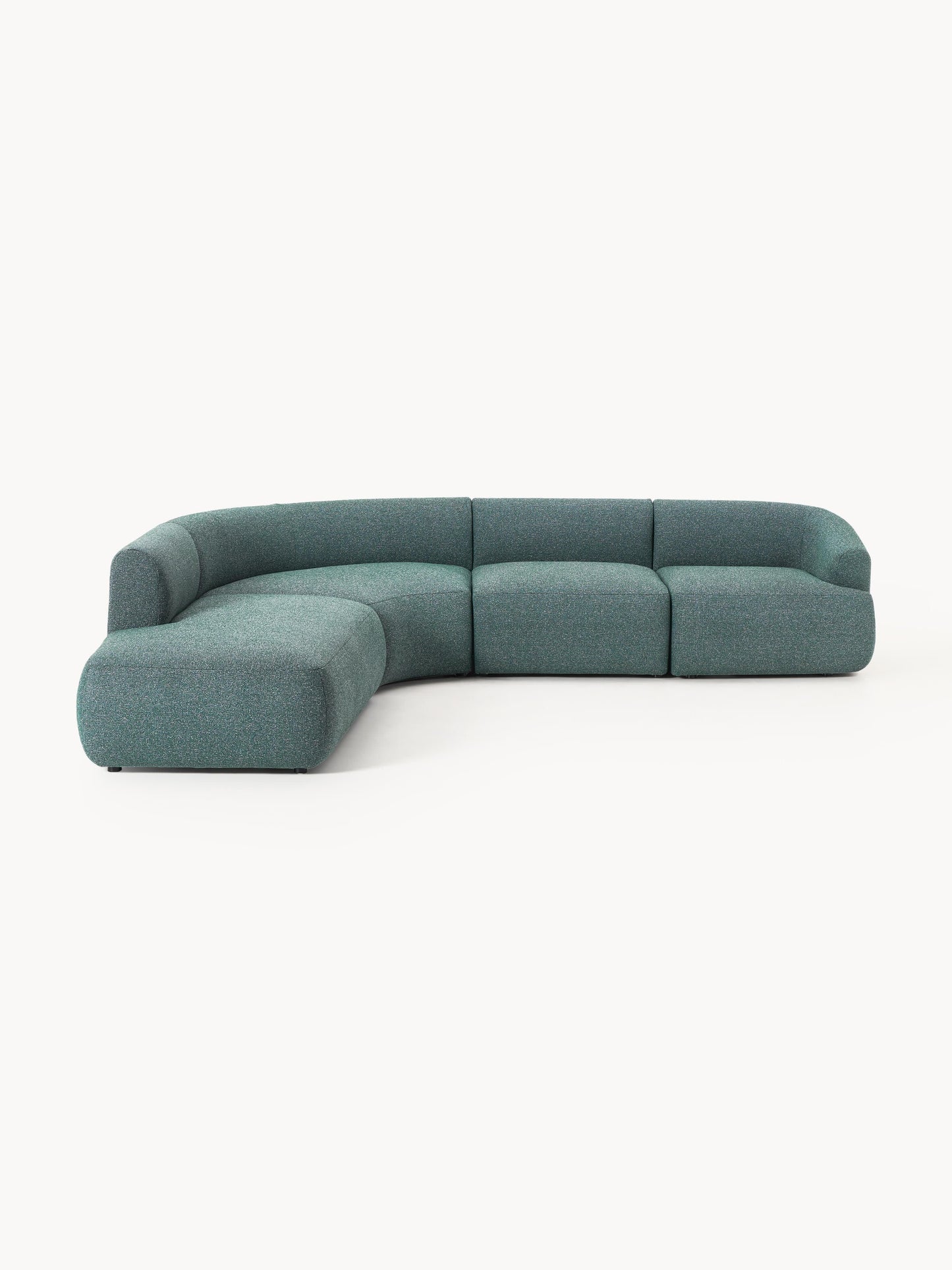 Fiorvana Modular Corner Sofa in Bouclé (4-Seater)
