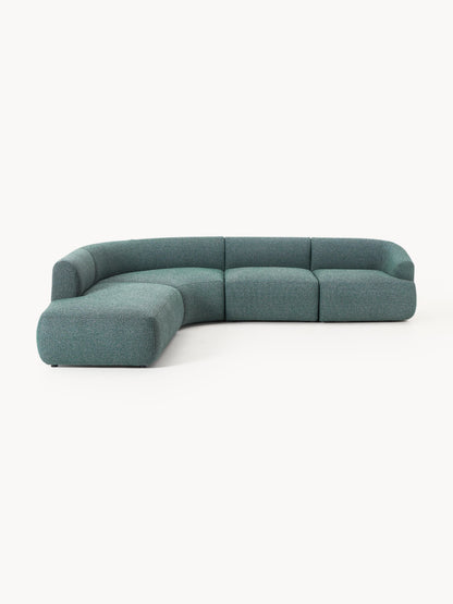 Fiorvana Modular Corner Sofa in Bouclé (4-Seater)