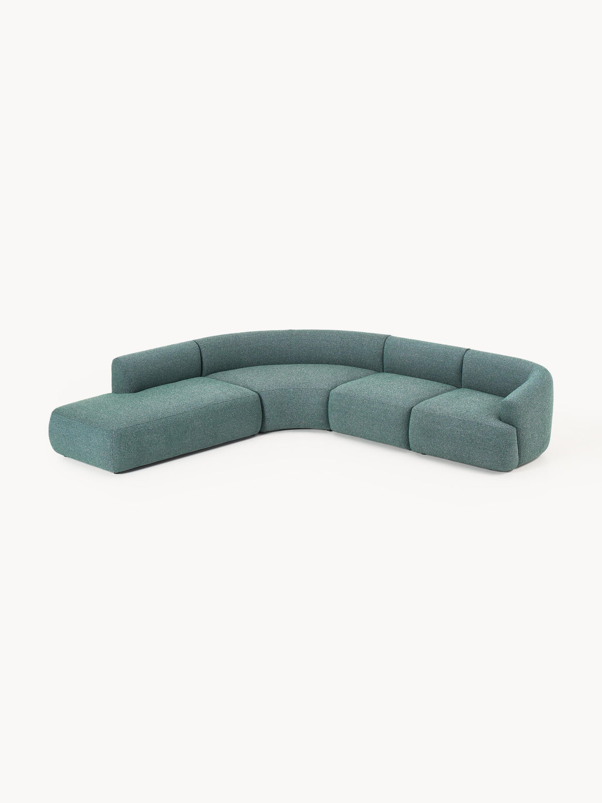 Fiorvana Modular Corner Sofa in Bouclé (4-Seater)